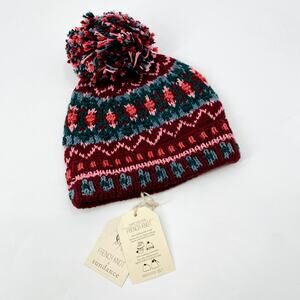 Sundance x French Knot Knit Pom Beanie